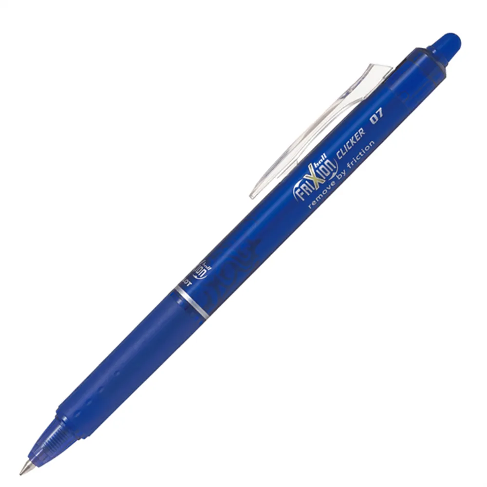 Penna a Sfera a Scatto Frixion Clicker Pilot - 0,7 mm - 006791 (Blu)