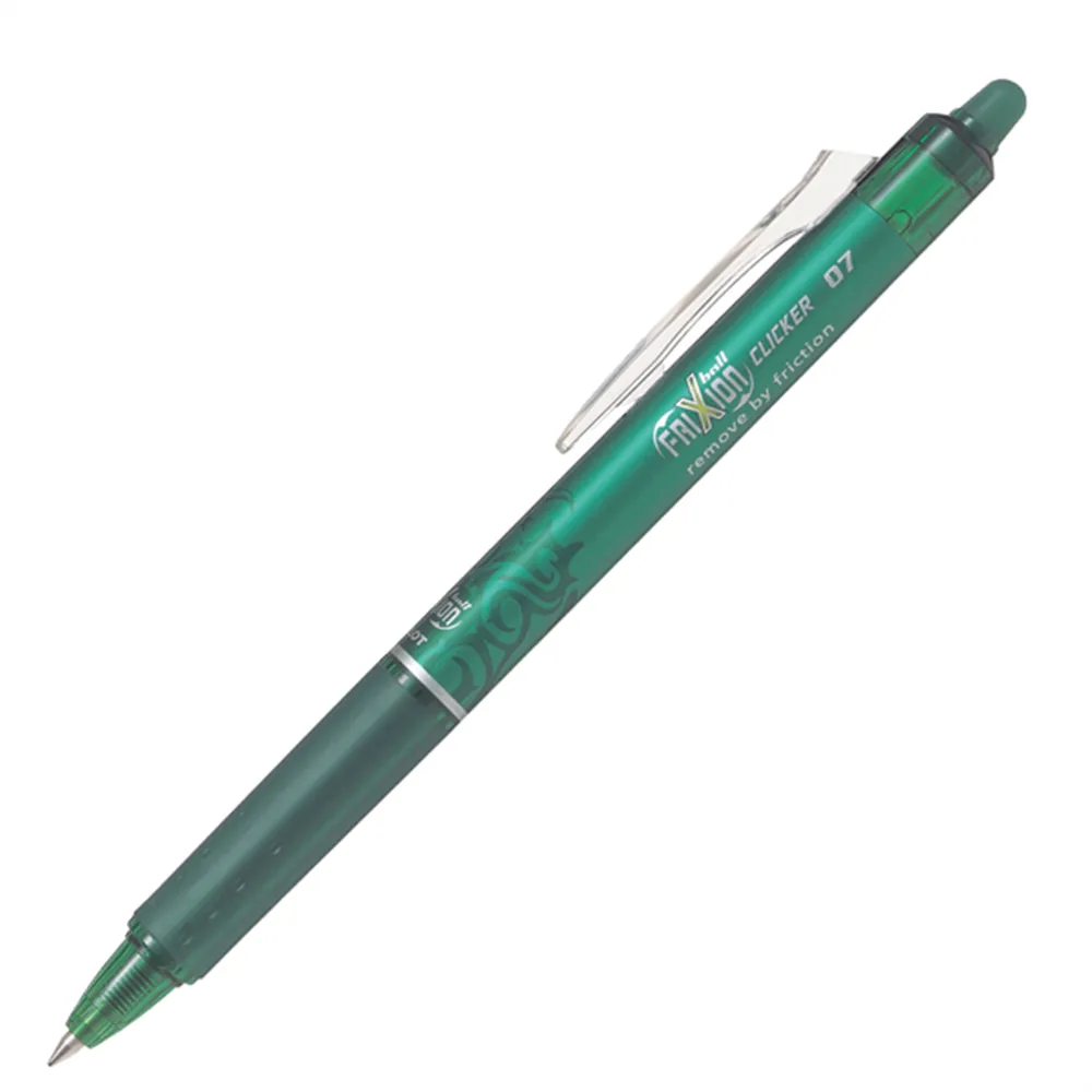 Penna a Sfera a Scatto Frixion Clicker Pilot - 0,7 mm - 006793 (Verde)
