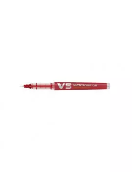 Penna Roller V5 Refillable Pilot - 0,5 mm - 040327 (Rosso)