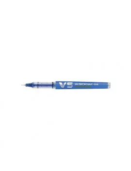 Penna Roller V5 Refillable Pilot - 0,5 mm - 040326 (Blu)