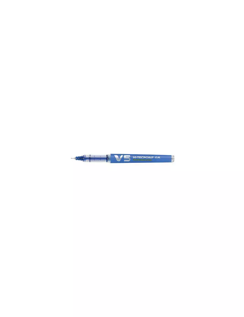 Penna Roller V5 Refillable Pilot - 0,5 mm - 040326 (Blu)