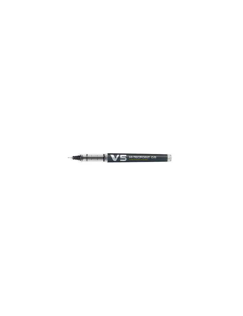 Penna Roller V5 Refillable Pilot - 0,5 mm - 040325 (Nero)