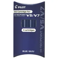 Refill per Penna V5 Refillable Pilot - 0,5 mm - 040336 (Blu Conf. 3)