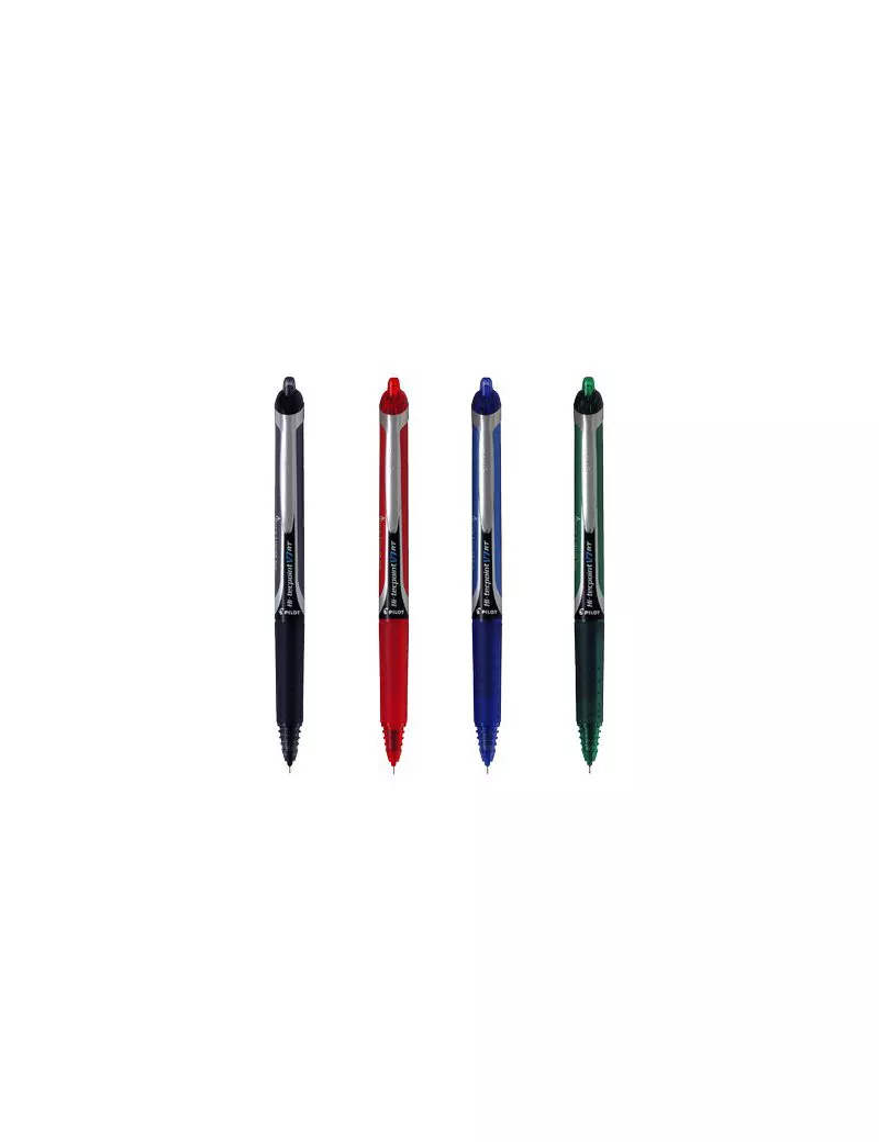 Penna Roller V7 Pilot - a Scatto - 0,7 mm - 006787 (Rosso)