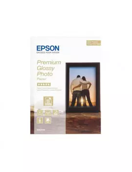 Carta Fotografica Premium Best Epson S042154 - 13x18 cm - Lucida (Conf. 30)