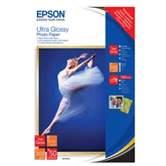 Carta Fotografica Ultra Epson S041944 - 13x18 cm - 300 g - Ultra Lucida (Conf. 50)