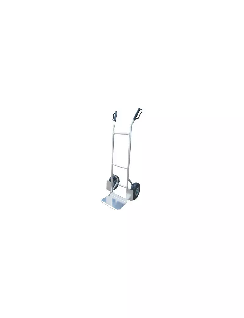 Carrello in Alluminio Serena Group - 47x47x120 cm - 150 kg (Grigio) Carrello in Alluminio Serena Group - 47x47x120 cm - 150 kg (Grigio)