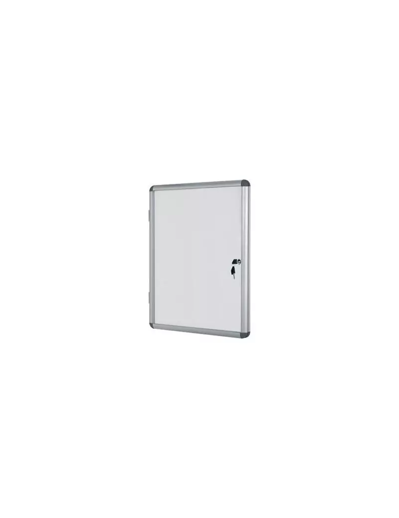 Bacheca per Interni Earth-it - Anta a Battente - 9xA4 - 72x98,1x2,2 cm - Verticale (Alluminio Anodizzato) Bacheca per Interni Earth-it - Anta a Battente - 9xA4 - 72x98,1x2,2 cm - Verticale (Alluminio Anodizzato)