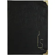Carta dei Vini Classic Securit - A4 - MC-BRWC-BL (Nero)