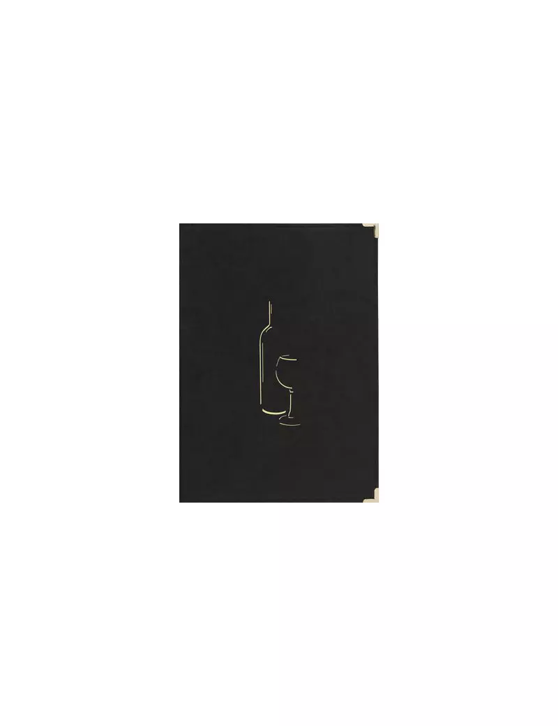 Carta dei Vini Classic Securit - A4 - MC-BRWC-BL (Nero) Carta dei Vini Classic Securit - A4 - MC-BRWC-BL (Nero)