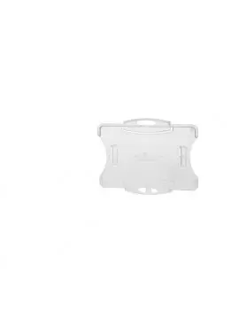 Portabadge Rigido Aperto Durable - Senza Clip - 5,4x8,5 cm (Conf. 10)