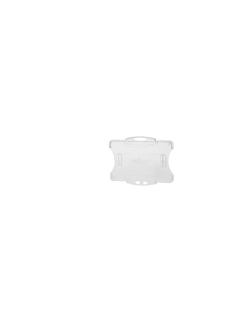 Portabadge Rigido Aperto Durable - Senza Clip - 5,4x8,5 cm (Conf. 10)