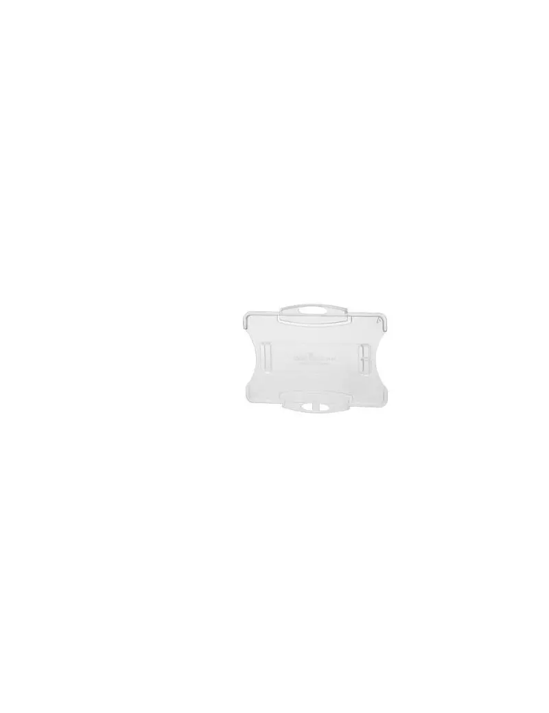 Portabadge Rigido Aperto Durable - Senza Clip - 5,4x8,5 cm (Conf. 10) Portabadge Rigido Aperto Durable - Senza Clip - 5,4x8,5 cm (Conf. 10)