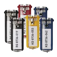 Portachiavi Key Clip Durable - 1957-00 (Assortiti Conf. 6)