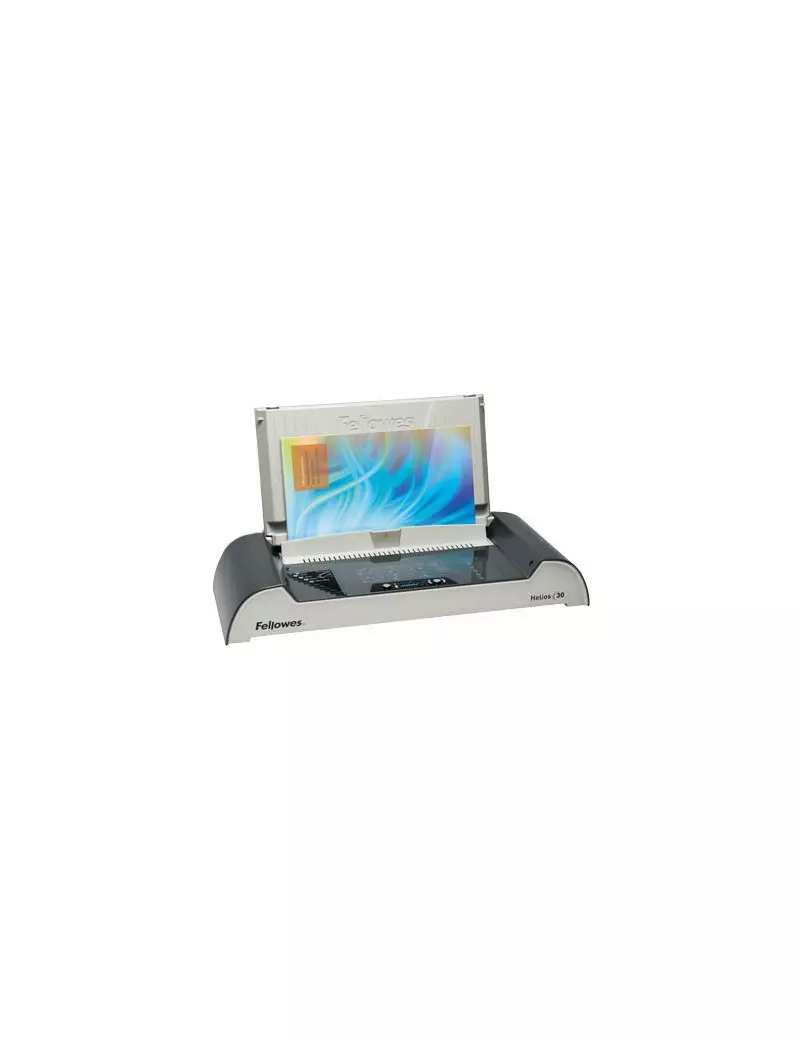 Rilegatrice Termica Helios 30 Fellowes - 300 Fogli (Grigio e Grafite Metallizzato) Rilegatrice Termica Helios 30 Fellowes - 300 Fogli (Grigio e Grafite Metallizzato)