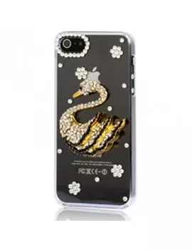 Cover con Strass Cigno per iPhone 5 5S