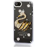 Cover con Strass Cigno per iPhone 5 5S