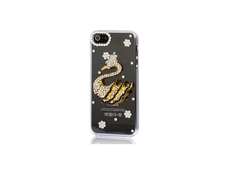 Cover con Strass Cigno per iPhone 5 5S Cover con Strass Cigno per iPhone 5 5S