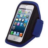 Fascia da Braccio Sportiva Armband per iPhone 4 4S 5 5S (Nero)