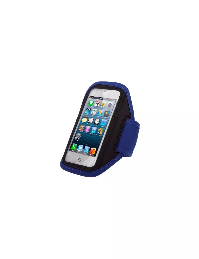 Fascia da Braccio Sportiva Armband per iPhone 4 4S 5 5S (Nero)