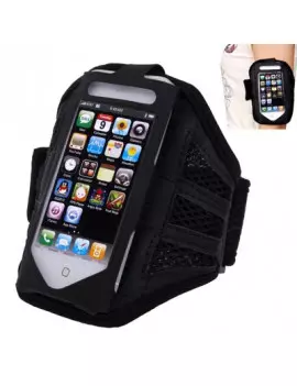 Fascia da Braccio Sportiva Armband per iPhone 5 5S (Nero)