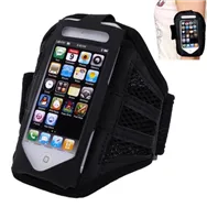 Fascia da Braccio Sportiva Armband per iPhone 5 5S (Nero)