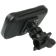 Supporto Bici Moto Impermeabile per iPhone 5 5S (Nero)