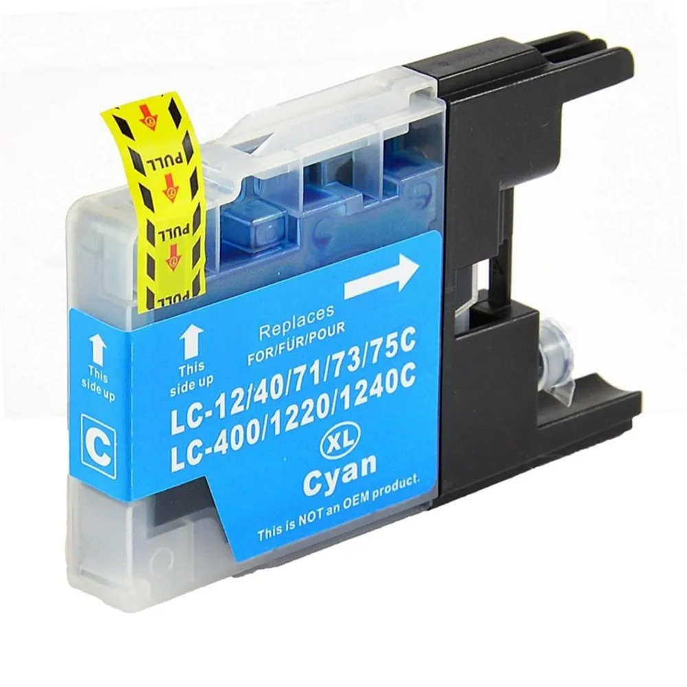 Cartuccia Compatibile Brother LC-1240C (Ciano 600 pagine)