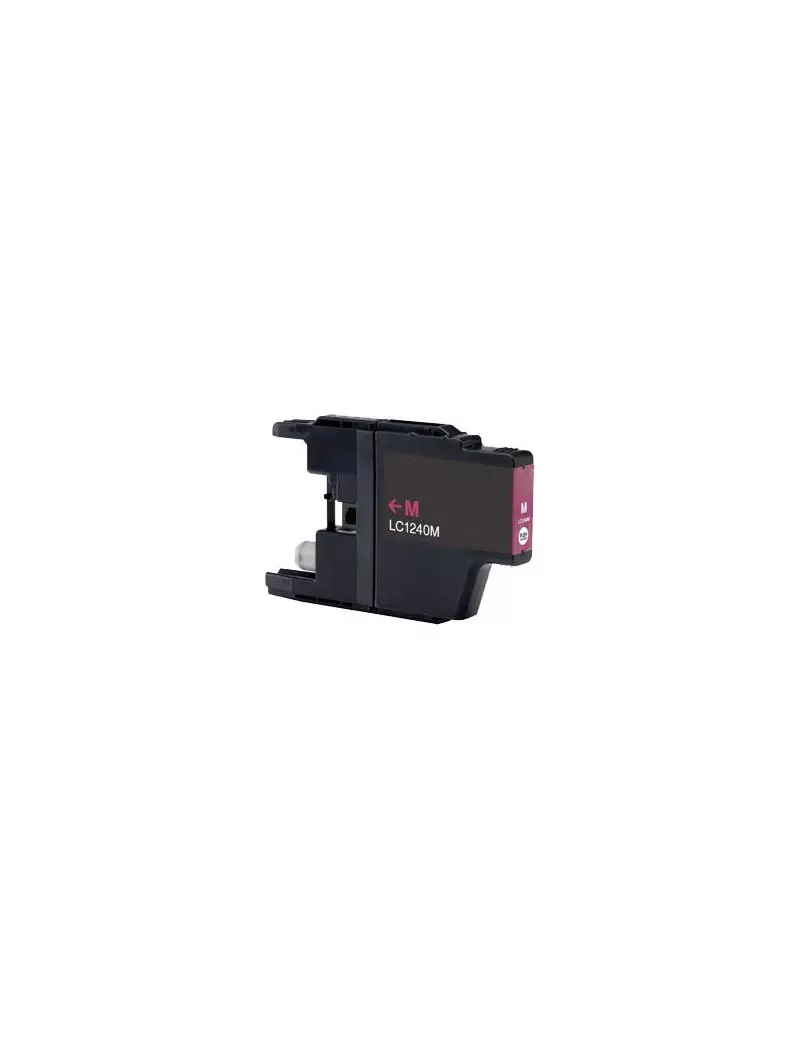 Cartuccia Compatibile Brother LC-1240M (Magenta 600 pagine) Cartuccia Compatibile Brother LC-1240M (Magenta 600 pagine)