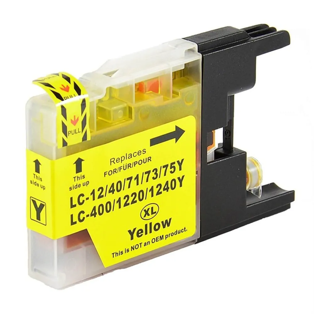 Cartuccia Compatibile Brother LC-1240Y (Giallo 600 pagine)