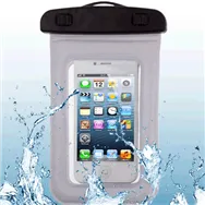 Custodia Impermeabile per Apple iPhone 5 5C 5S (Bianco e Nero)