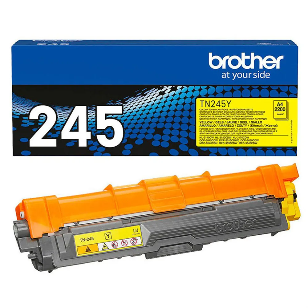 Toner Originale Brother TN-245Y (Giallo 2200 pagine)