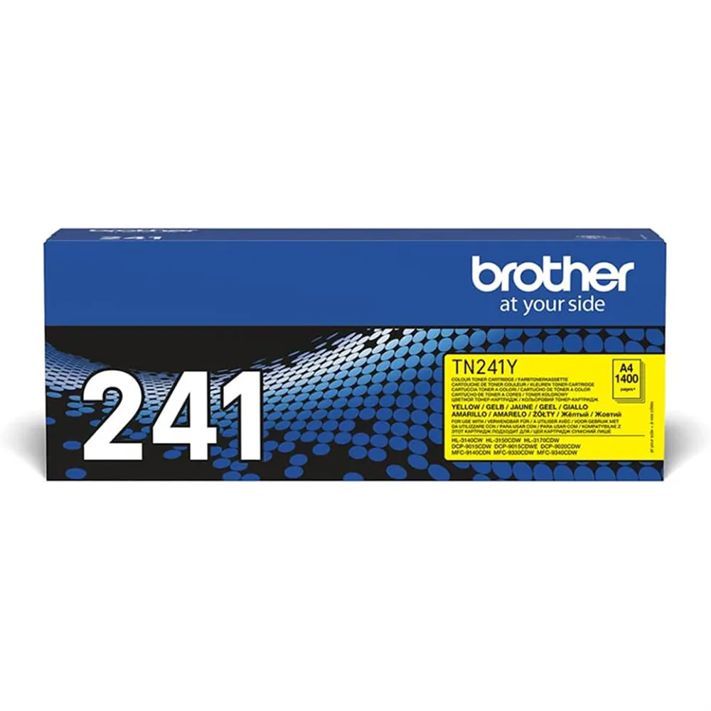 Toner Originale Brother TN-241Y (Giallo 1400 pagine)