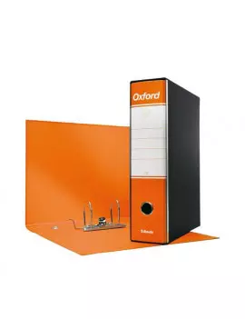 Registratore Oxford G85 Esselte - Protocollo - Dorso 8 - 23x33 cm - 390785200 (Arancione Conf. 6)