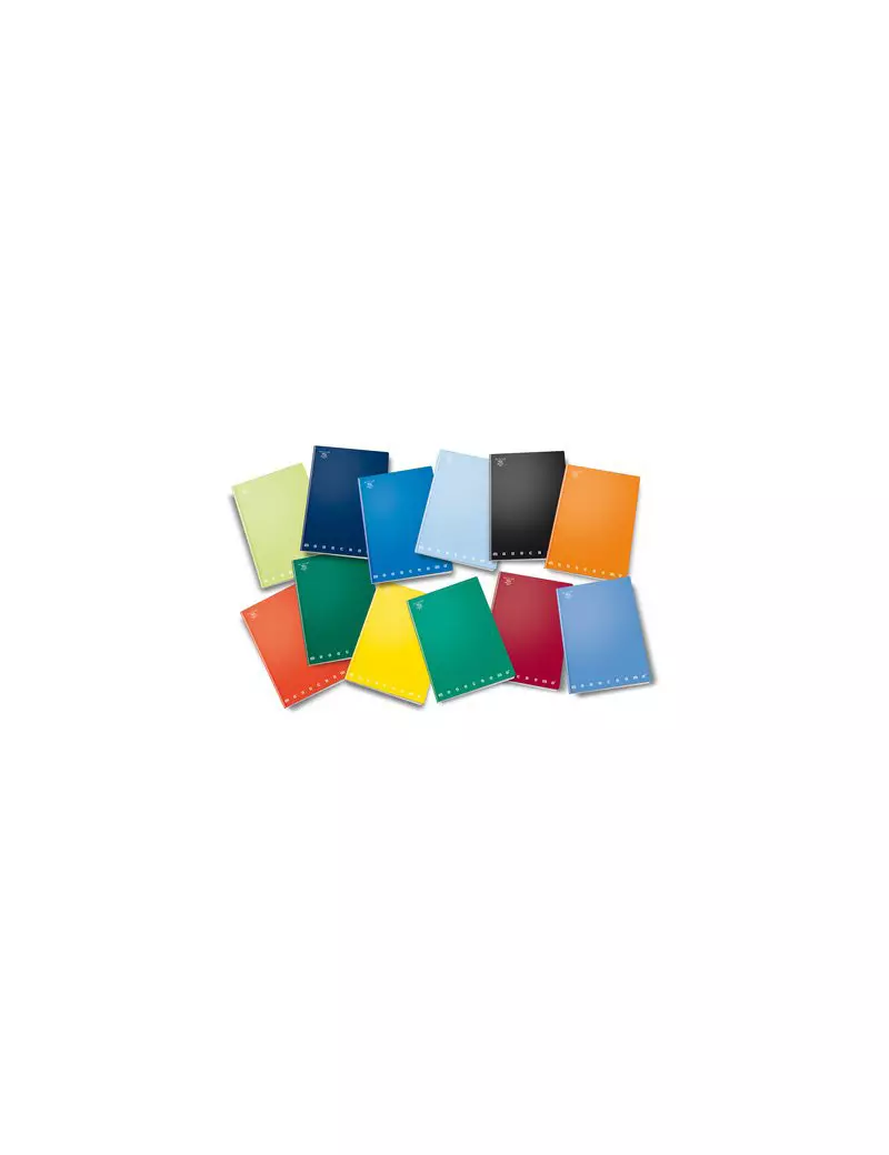 Quaderno Monocromo Pigna - A4 - 1 Rigo con Margini - 02298870C (Assortiti Conf. 10) Quaderno Monocromo Pigna - A4 - 1 Rigo con Margini - 02298870C (Assortiti Conf. 10)