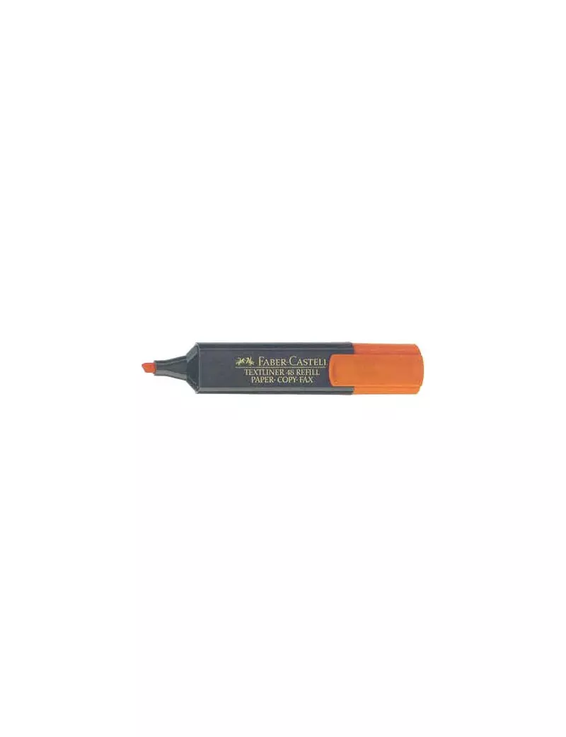 Evidenziatore Textliner 48 Refill Faber Castell - 154815 (Arancione Conf. 10)