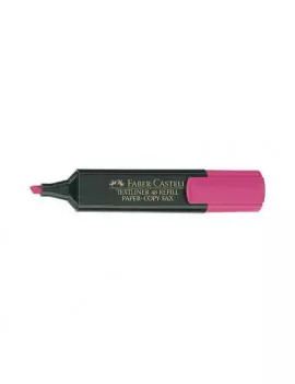 Evidenziatore Textliner 48 Refill Faber Castell - 154828 (Rosa Conf. 10)