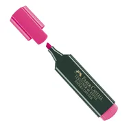 Evidenziatore Textliner 48 Refill Faber Castell - 154828 (Rosa Conf. 10)