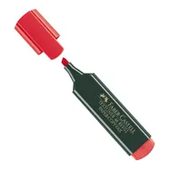 Evidenziatore Textliner 48 Refill Faber Castell - 154821 (Rosso Conf. 10)