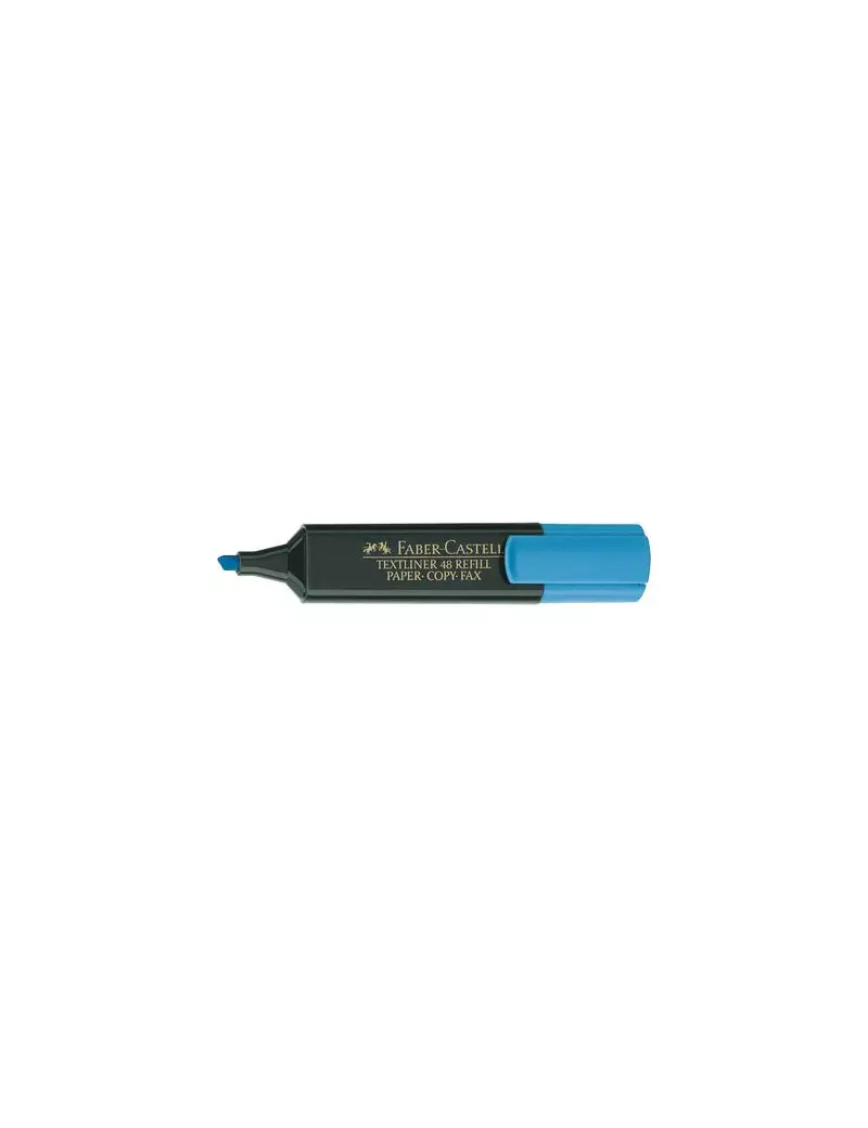 Evidenziatore Textliner 48 Refill Faber Castell - 154851 (Azzurro Conf. 10)