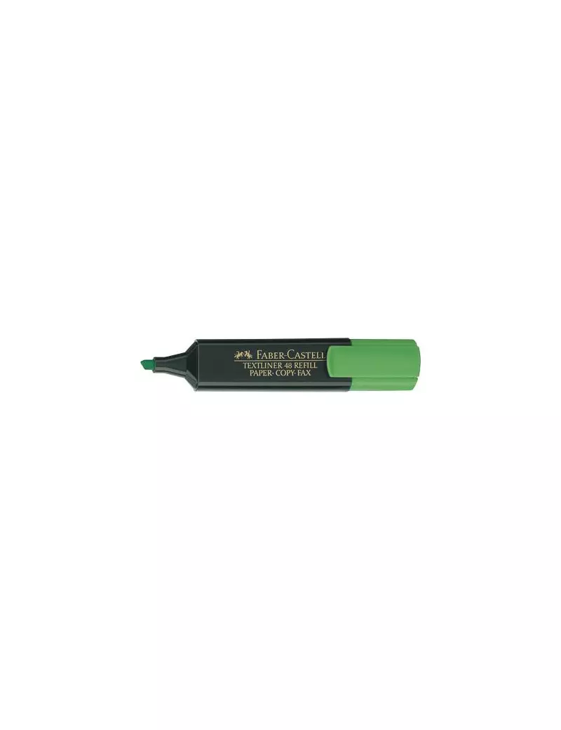 Evidenziatore Textliner 48 Refill Faber Castell - 154863 (Verde Conf. 10) Evidenziatore Textliner 48 Refill Faber Castell - 154863 (Verde Conf. 10)