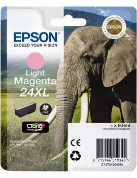 Cartuccia Originale Epson T243640 (Magenta Chiaro XL 740 pagine)