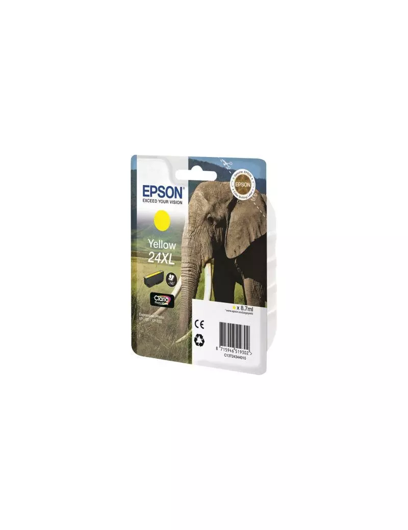 Cartuccia Originale Epson T243440 (Giallo XL 740 pagine) Cartuccia Originale Epson T243440 (Giallo XL 740 pagine)