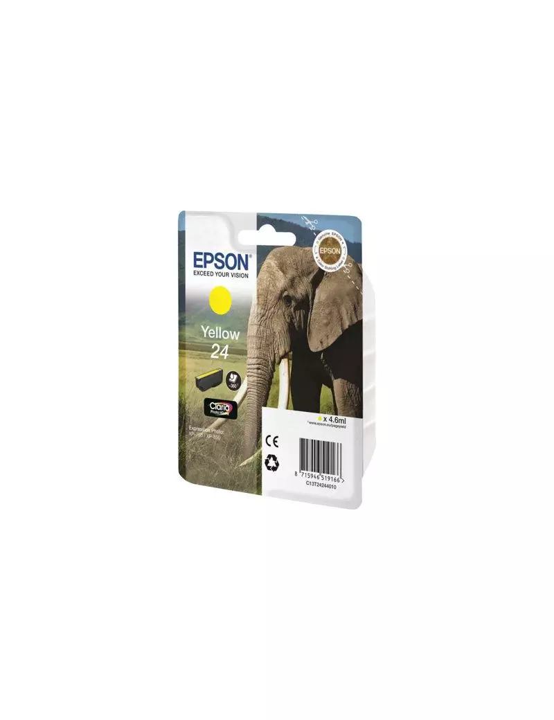 Cartuccia Originale Epson T242440 24 (Giallo 360 pagine) Cartuccia Originale Epson T242440 24 (Giallo 360 pagine)