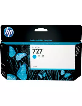 Cartuccia Originale HP B3P19A 727 Ciano 0887111963741