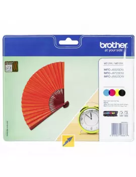 Multipack Cartucce Originali Brother LC-129XLVALBPDR (Nero e Colori Conf. 4)