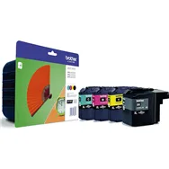 Multipack Cartucce Originali Brother LC-129XLVALBPDR (Nero e Colori Conf. 4)