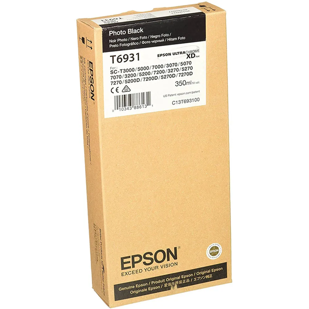 Cartuccia Originale Epson T693100 (Nero Foto 350 ml)