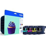 Multipack Cartucce Originali Brother LC-123VALBPDR (Nero e Colori Conf. 4)