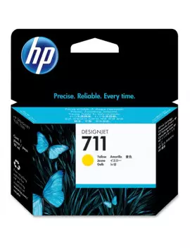 Cartuccia Originale HP CZ132A 711 (Giallo 29 ml)